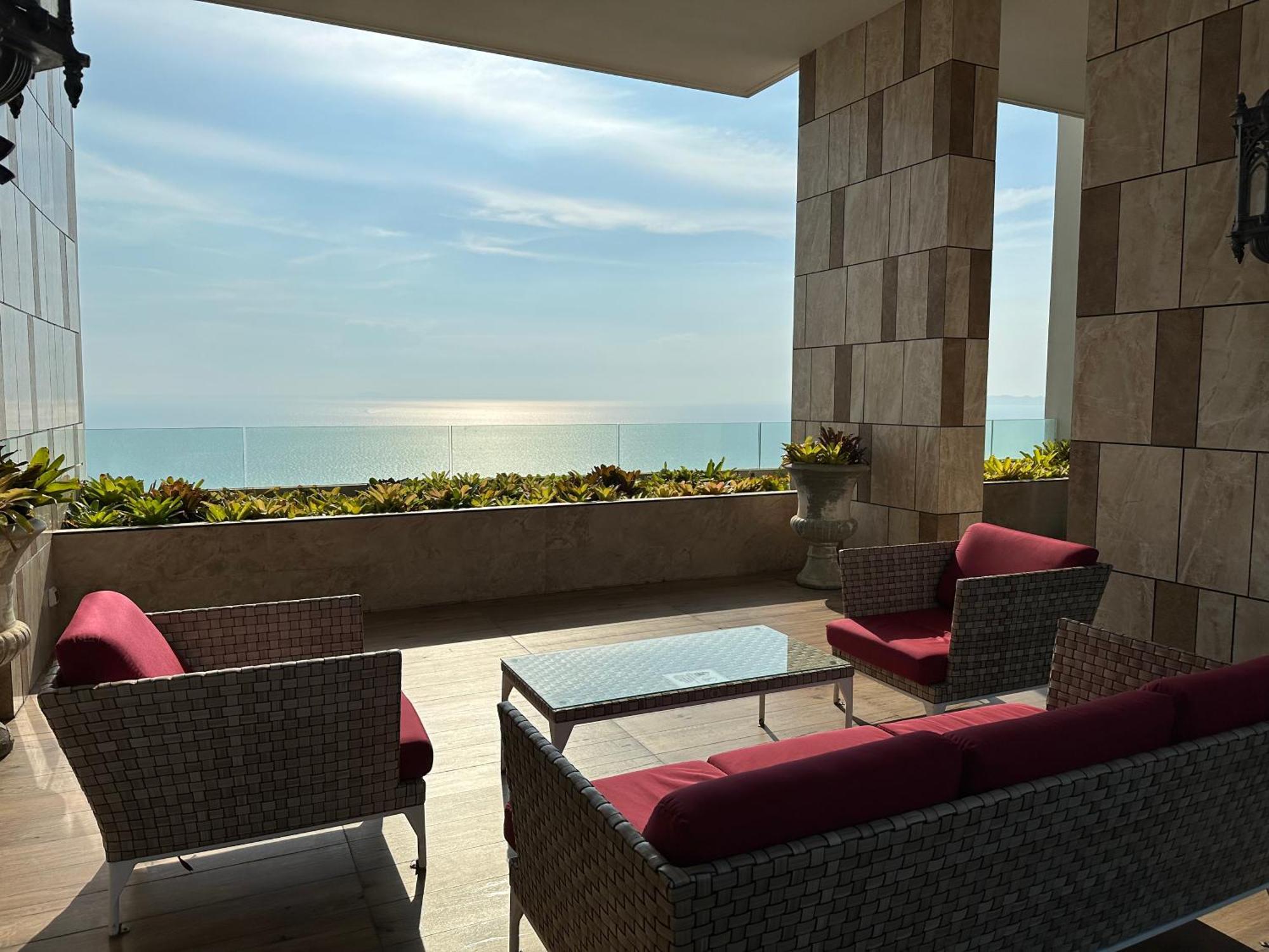 芭提雅高层海景奢华公寓the Riviera Jomtien生香家直达海滩2704 Εξωτερικό φωτογραφία