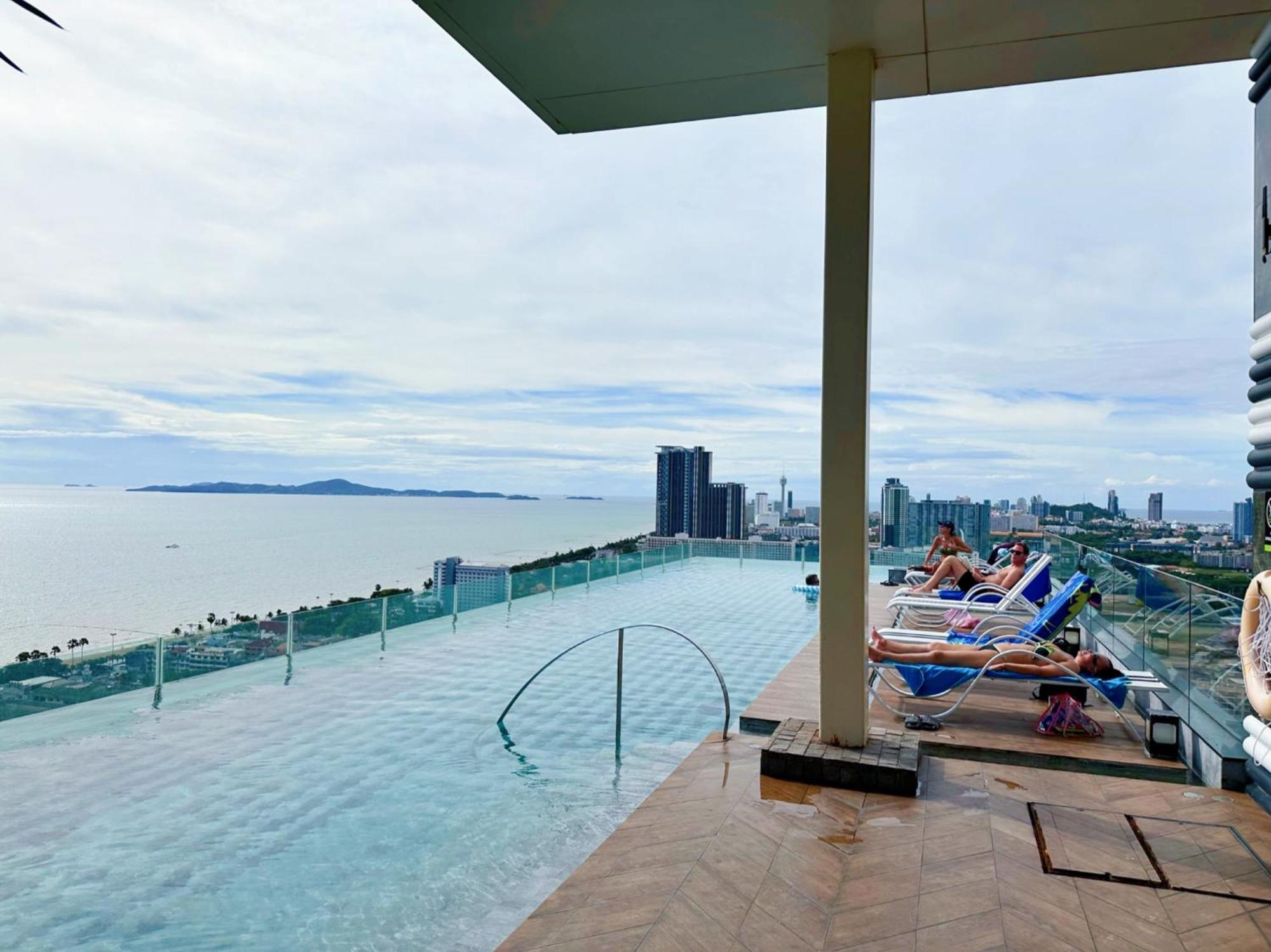 芭提雅高层海景奢华公寓the Riviera Jomtien生香家直达海滩2704 Εξωτερικό φωτογραφία