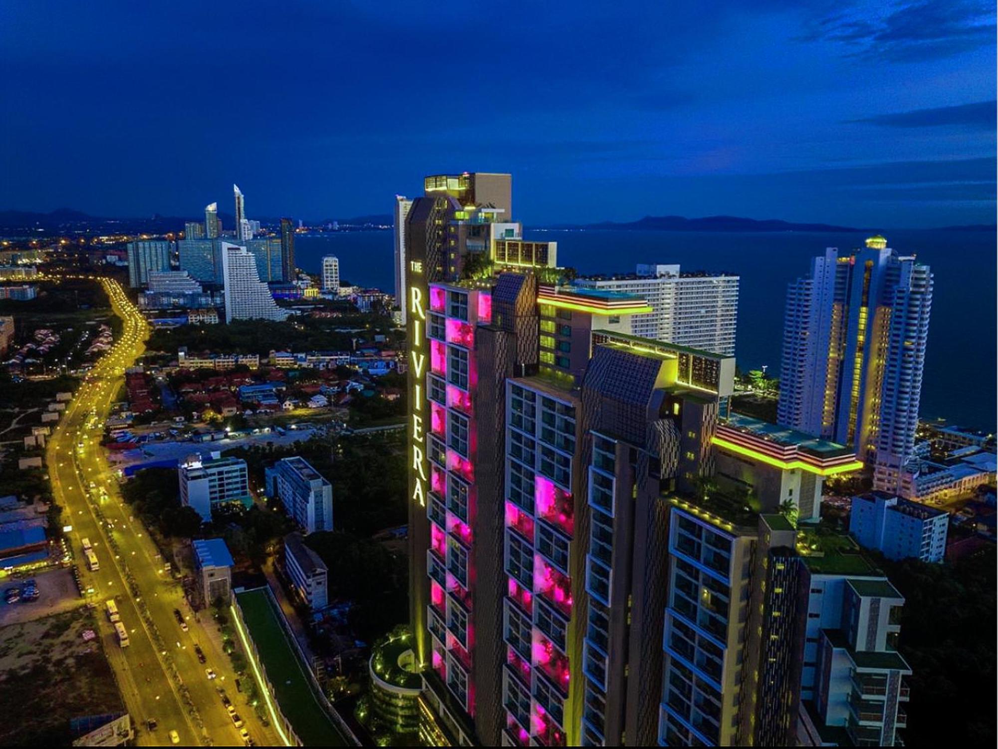 芭提雅高层海景奢华公寓the Riviera Jomtien生香家直达海滩2704 Εξωτερικό φωτογραφία